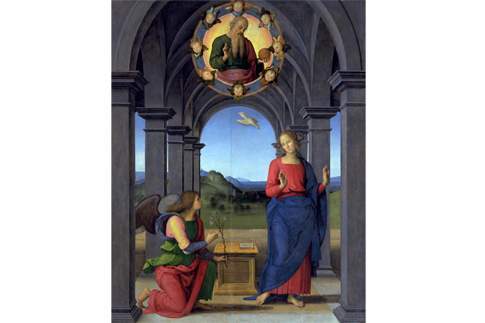 Pietro di Cristoforo Vannucci, detto il Perugino - Annunciazione