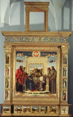 Giovanni Bellini, Incoronazione della Vergine (Pala di Pesaro)