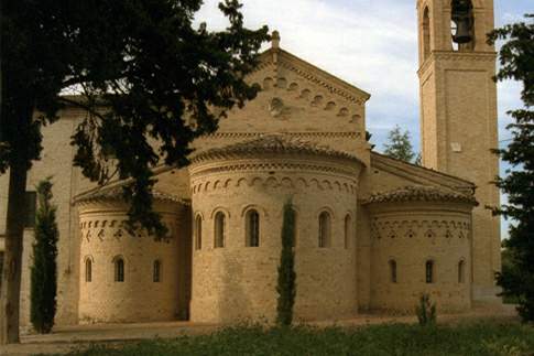 Abside della chiesa abbaziale di San Marco alle Paludi