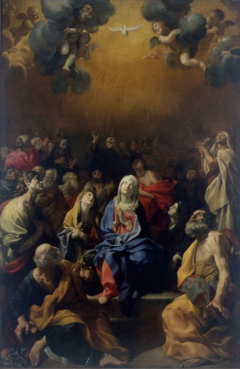 Pentecoste -  Giovanni Lanfranco - Pinacoteca Civica di Fermo