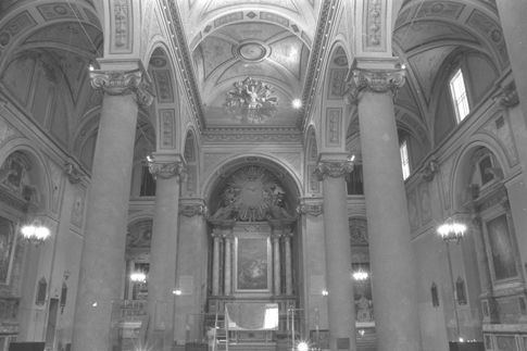 Interno della Chiesa di S. Maria del Carmine