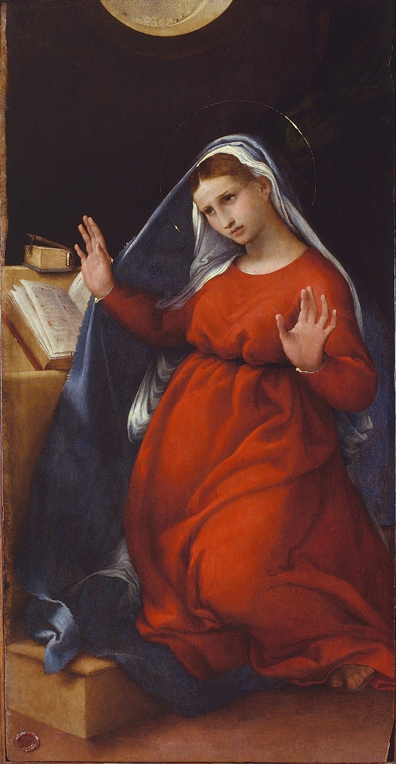 Lorenzo Lotto -  Vergine Annunciata