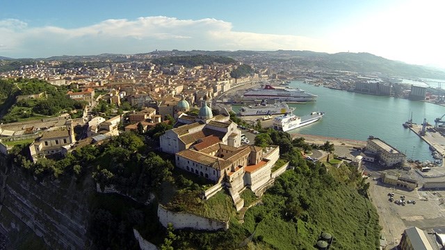 Ancona - vista aerea