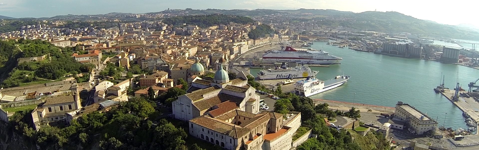Ancona - vista aerea