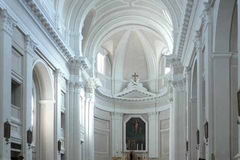 Interno della Chiesa di S. Francesco alle Scale