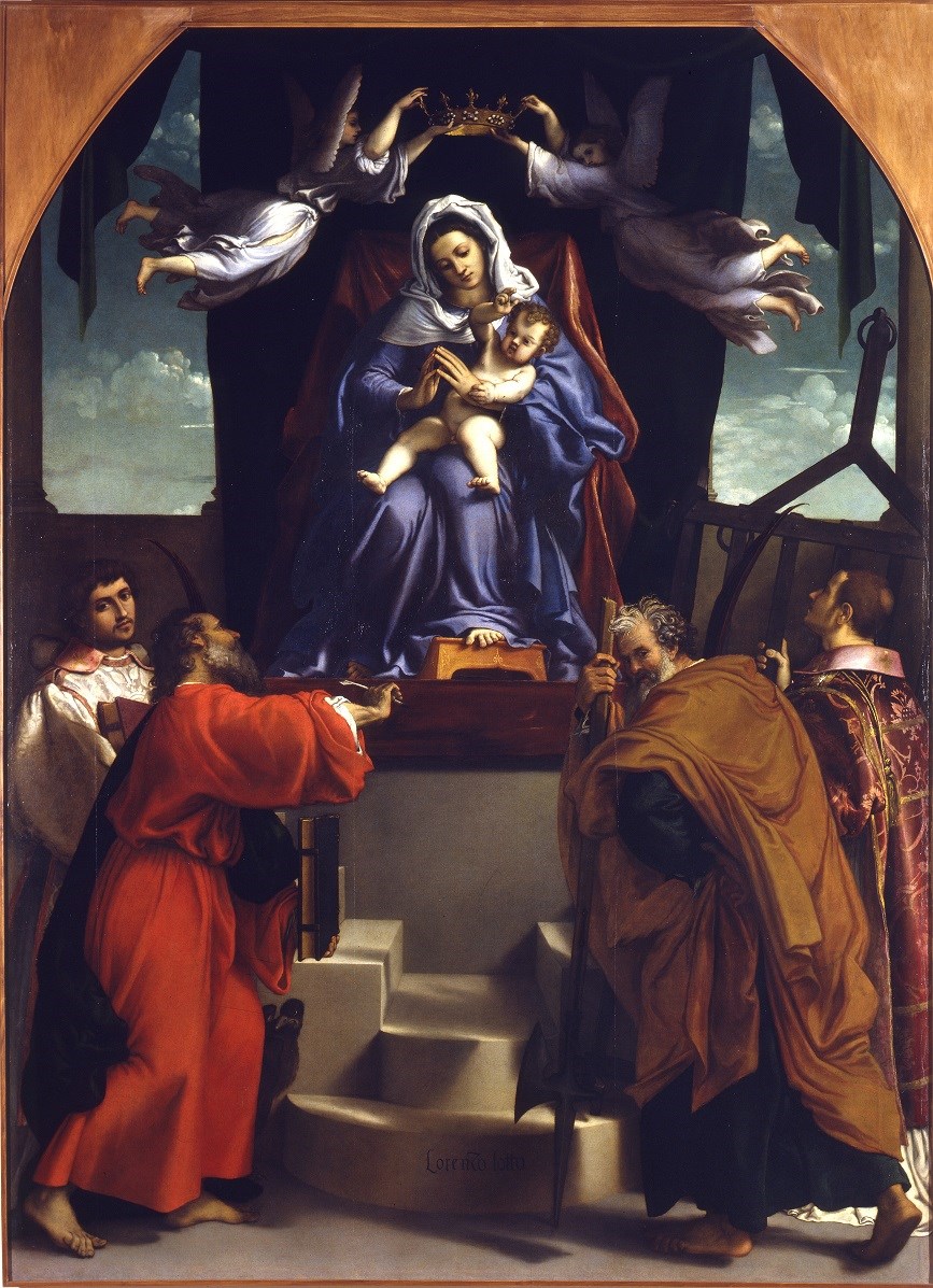 Lorenzo Lotto, Pala dell'Alabarda, Pinacoteca Civica, Ancona