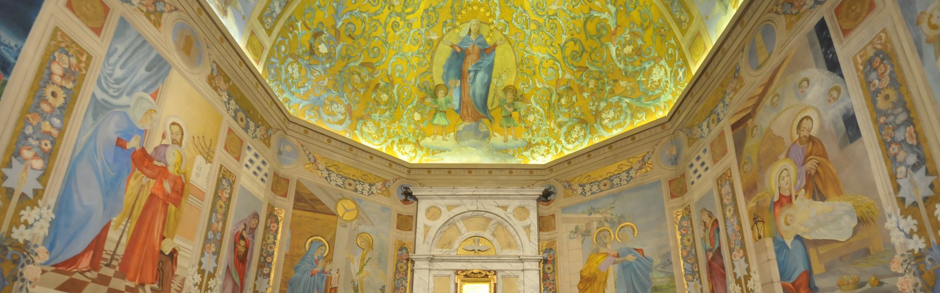 Monteprandone - Santuario Santa Maria delle Grazie e San Giacomo della Marca - interno