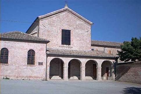 Prospetto del complesso monastico di S. Lorenzo (o Cappuccini)