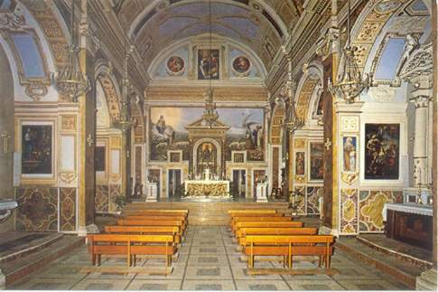 Santuario Madonna dell'Ambro di Montefortino, interni