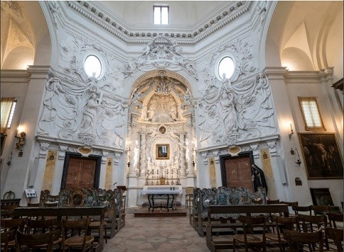 Santa Maria delle Tinte - Interno