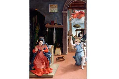 Annunziazione - Lorenzo Lotto