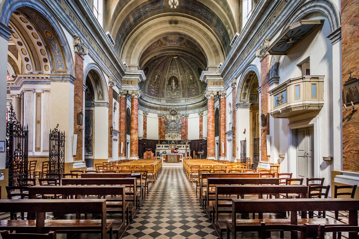 Cartoceto - Chiesa Santa Maria della Misericordia - interno