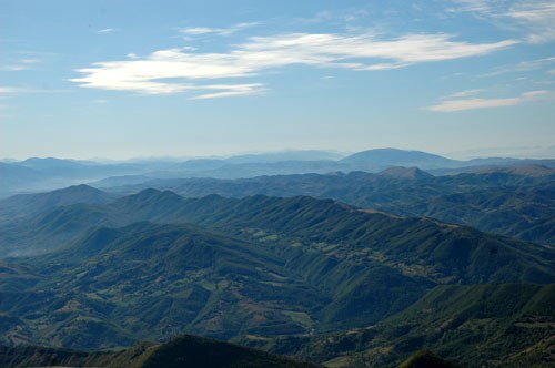 Panorama del Bosco di Tecchie