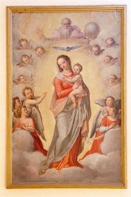 Taddeo e Federico Zuccari, Madonna con Bambino in gloria e angeli