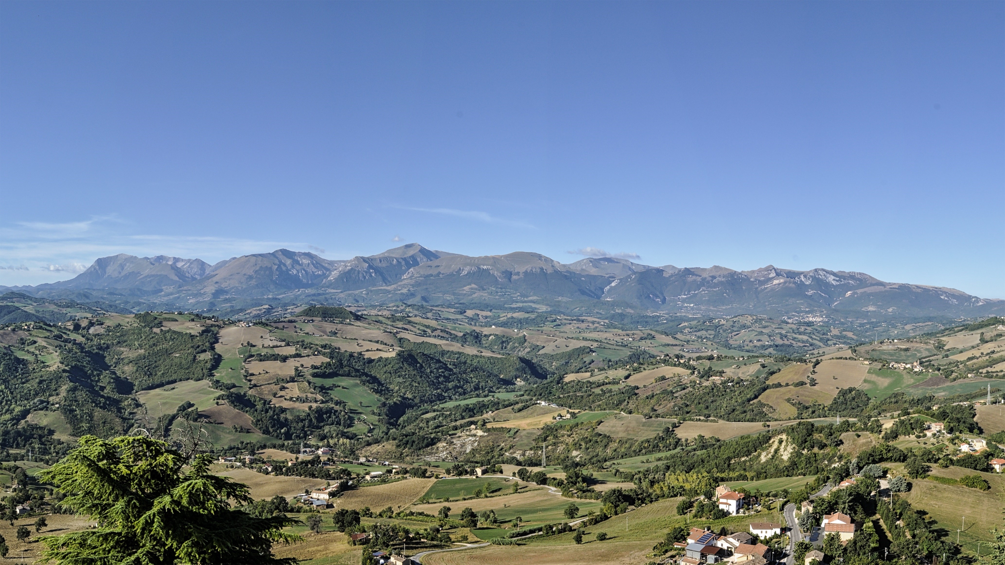 Vista dei Monti Sibillini