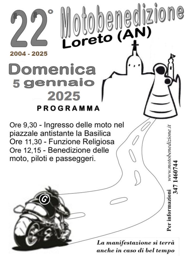 22° Motobenedizione a Loreto
