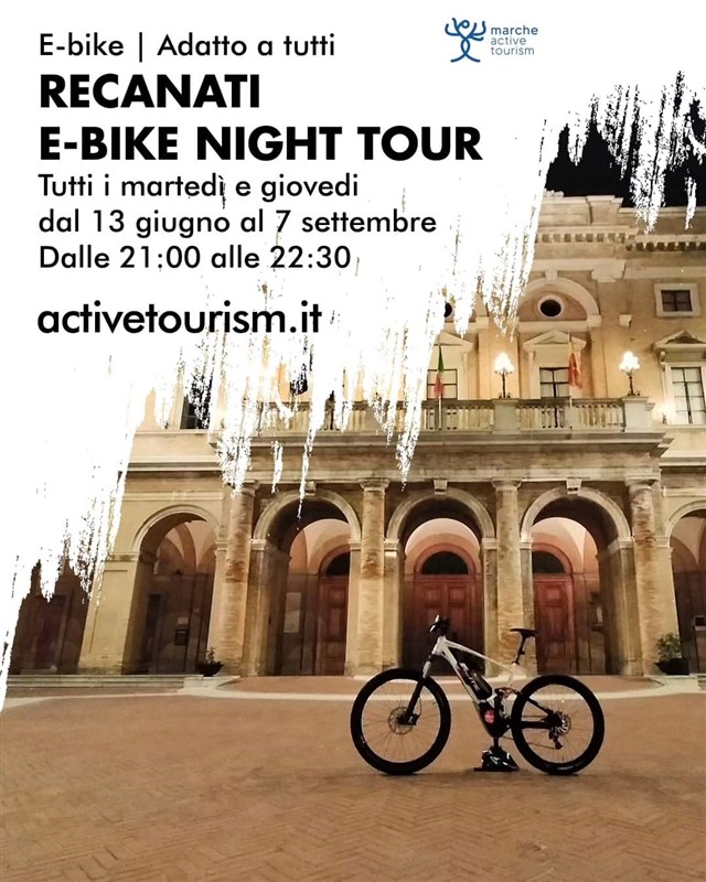 Recanati in Sellino - E-bike night tour