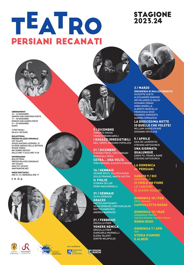 Teatro Persiani - Stagione Teatrale 2023/2024