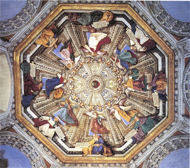 Affreschi di Melozzo da Forlì, Cappella di San Marco del Santuario della Santa Casa di Loreto