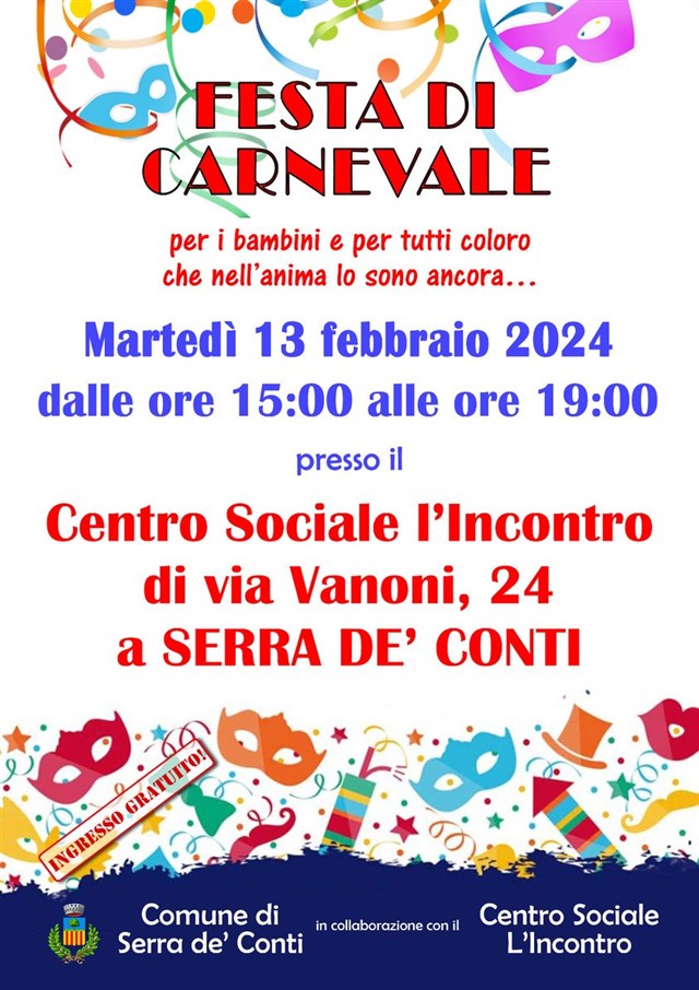 Festa di Carnevale di Serra De' Conti