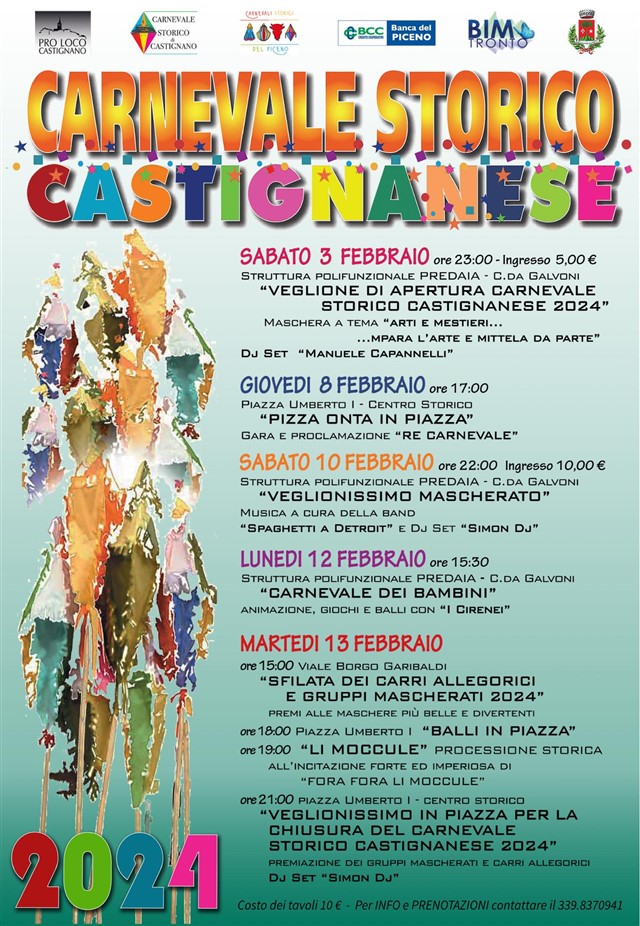 	Carnevale Storico di Castignano - Li Moccule