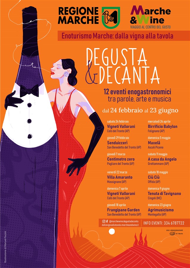 Degusta&Decanta tra parole, arte e musica